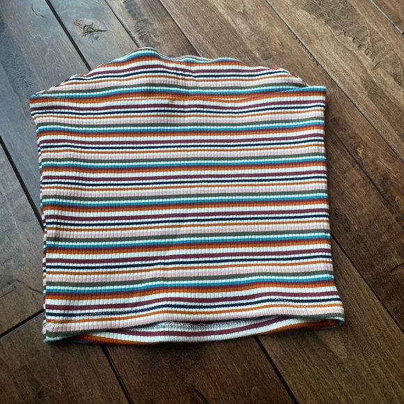 Garage Ribbed Tube Top - Picture 2 of 4